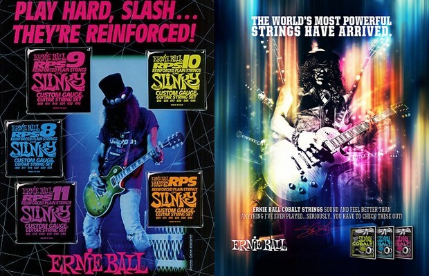 Slash's Ernie Ball strings