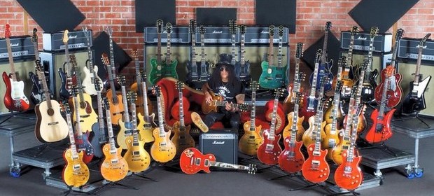 Slash's Guitars | Live, studio and Signature Les Paul