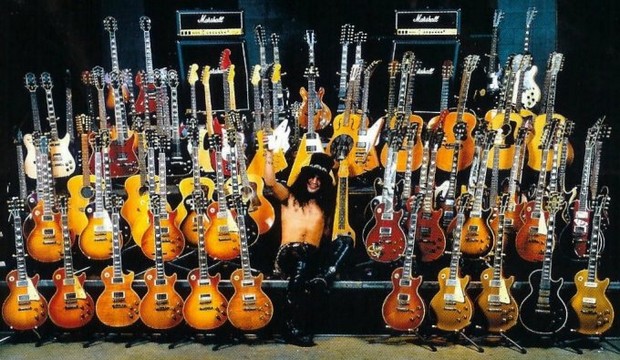 Slash's Guitars | Live, studio and Signature Les Paul